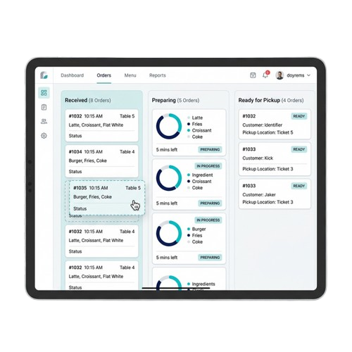 Ledger & Logic Cafe Interface