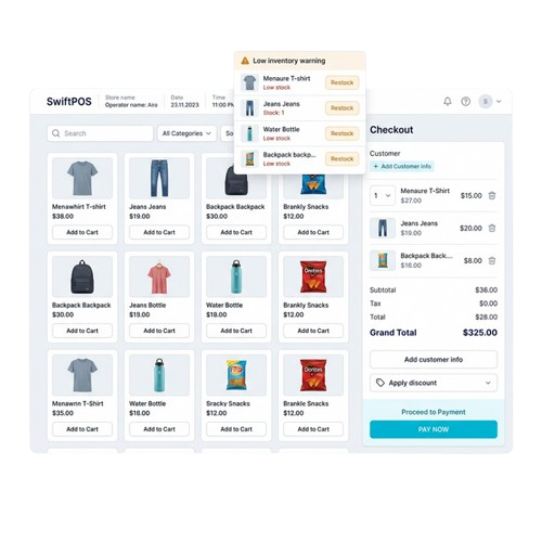 Ledger & Logic POS Interface